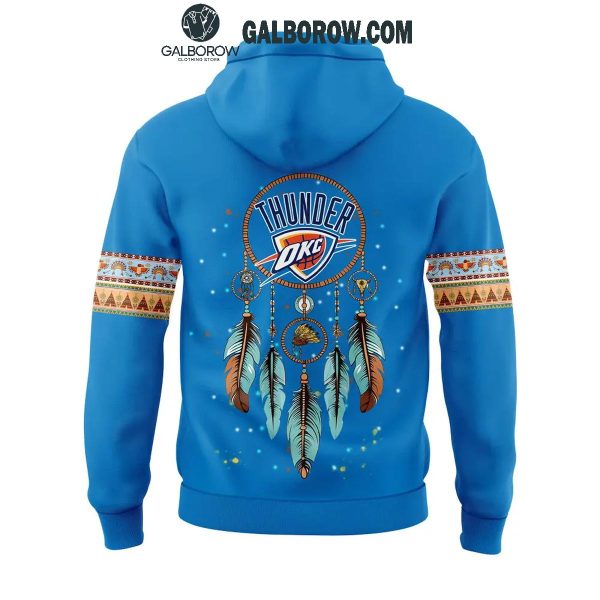 Oklahoma City Thunder 2024 Native American Heritage Original Hoodie T-Shirt