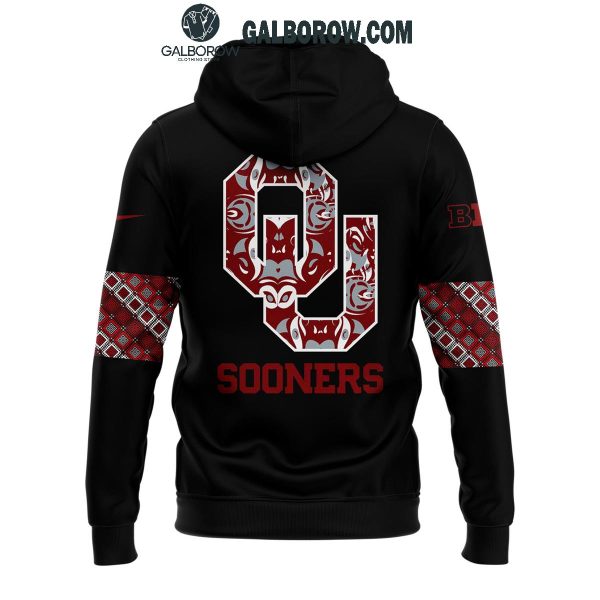 Oklahoma Sooners 2024 Celebrating Native American Heritage Month Hoodie T-Shirt