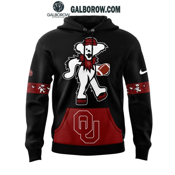 Oklahoma Sooners Grateful Dead Football And Rock Night Hoodie T-Shirt