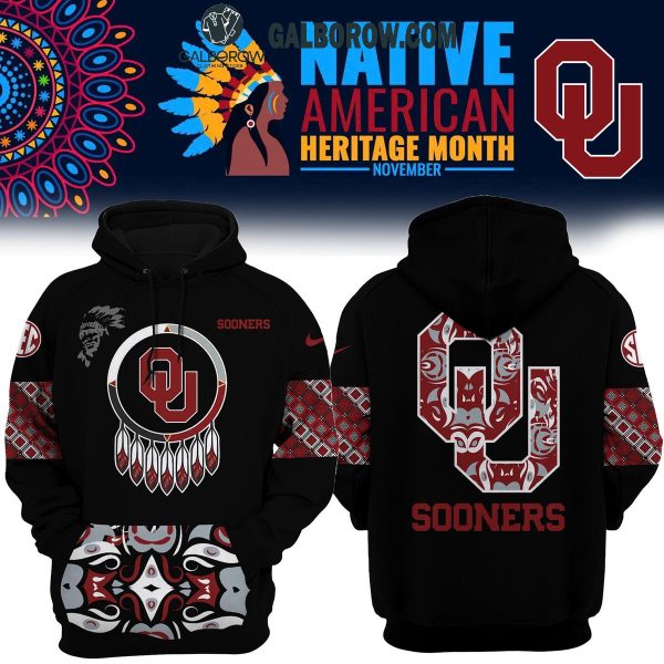 Oklahoma Sooners NCAA Team 2024 Native American Heritage Month Nov Hoodie T-Shirt