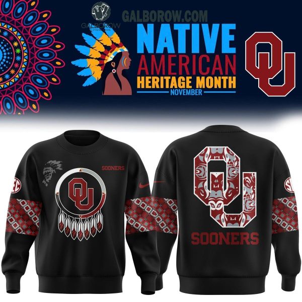 Oklahoma Sooners NCAA Team 2024 Native American Heritage Month Nov Hoodie T-Shirt