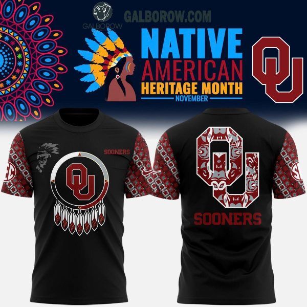 Oklahoma Sooners NCAA Team 2024 Native American Heritage Month Nov Hoodie T-Shirt