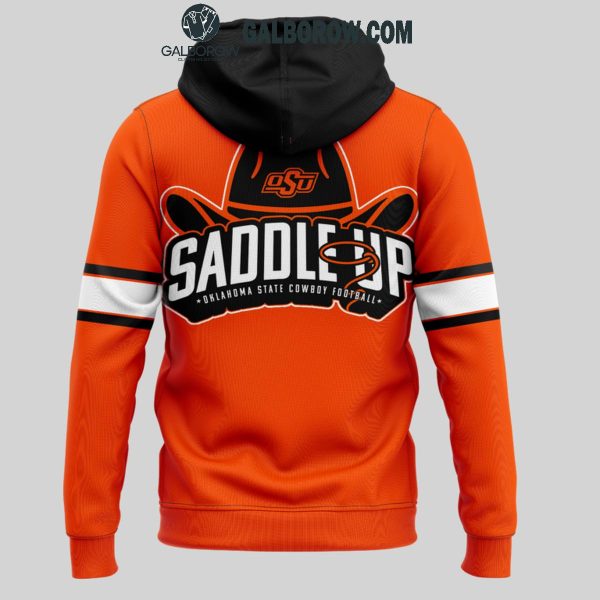 Oklahoma State Cowboys Saddle Up Let’s Go Orange Hoodie T-Shirt