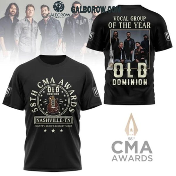 Ole Dominion Vocal Group Of The Year 58th CMA Award 2024 Black Hoodie T-Shirt