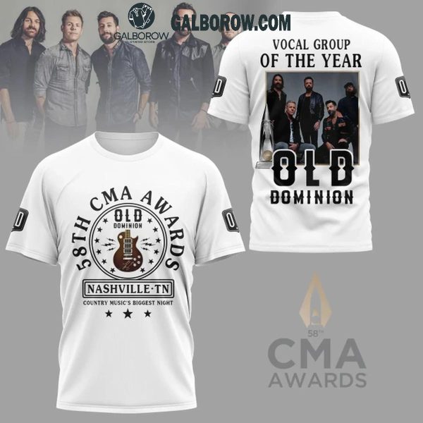 Ole Dominion Vocal Group Of The Year 58th CMA Award 2024 Hoodie T-Shirt White