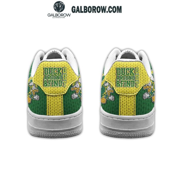 Oregon Ducks Around And Find 2024 Christmas Air Force 1 Shoes