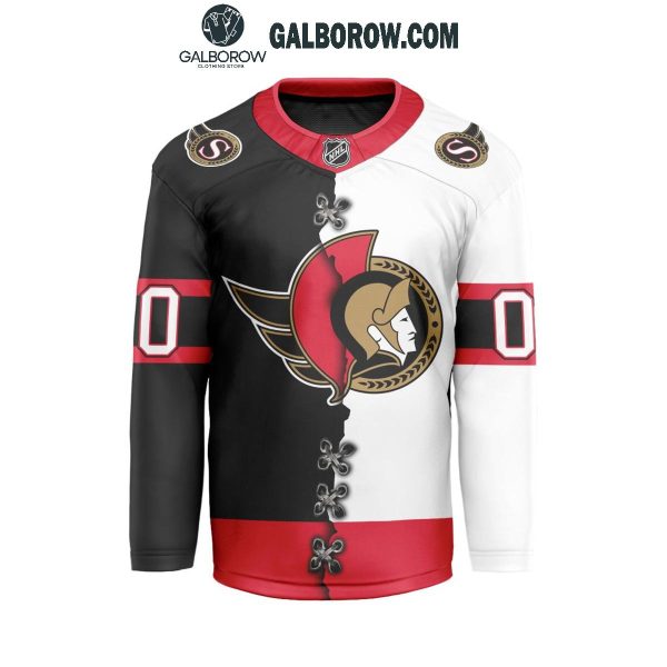 Ottawa Senators 2024 Home Mix Away Personalized Hockey Jersey