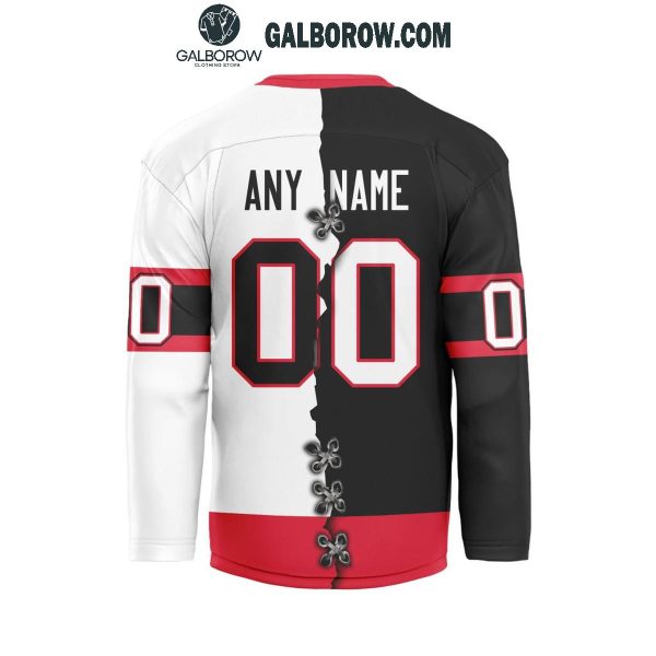 Ottawa Senators 2024 Home Mix Away Personalized Hockey Jersey