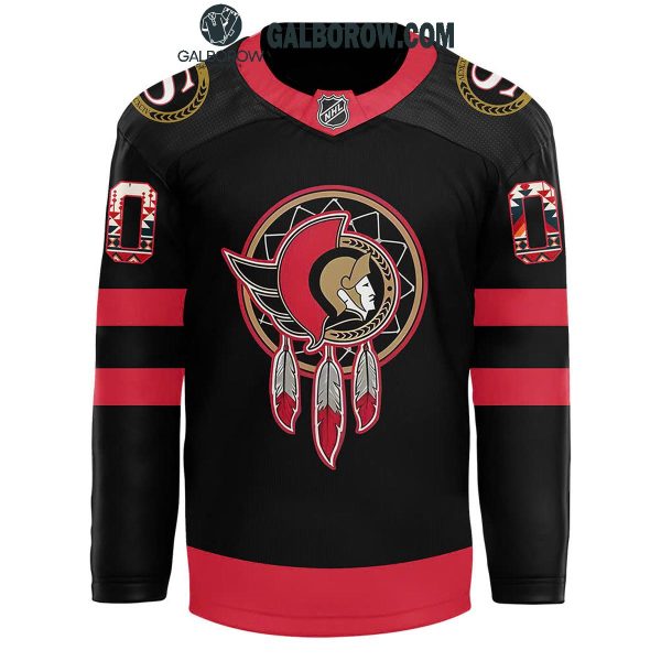 Ottawa Senators 2024 Native American Heritage Month Personalized Hockey Jersey