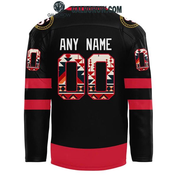 Ottawa Senators 2024 Native American Heritage Month Personalized Hockey Jersey