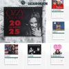 Mariah Carey It’s Time 2025 Wall Hanging Calendar