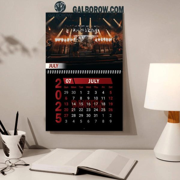 Pantera Happy New Year 2025 Wall Hanging Calendar