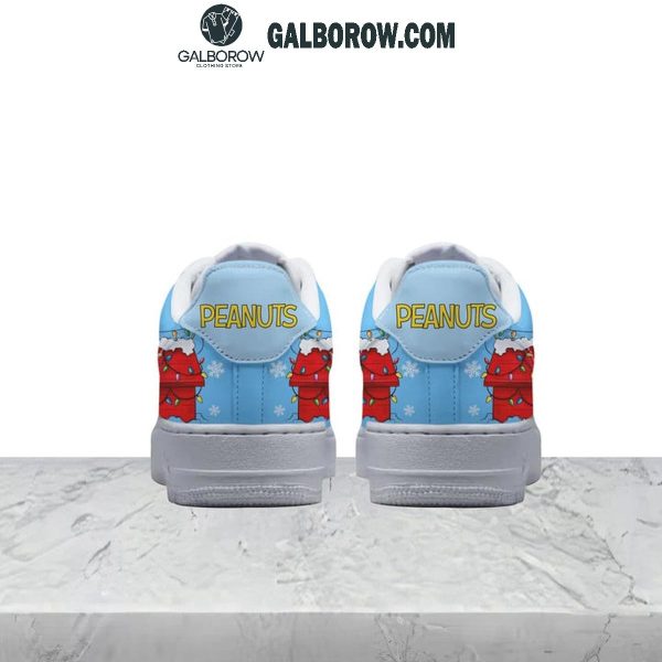 Peanuts Snoopy Merry Christmas Happy Time 2024 Air Force 1 Shoes