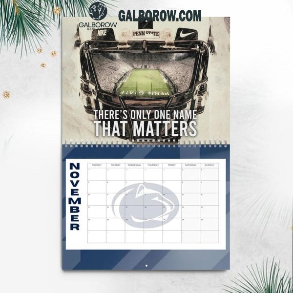 Penn State Nittany Lions Happy New Year 2025 Wall Hanging Calendar