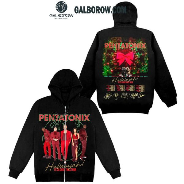 Pentatonix It’s A Christmas Tour 2025 Hallelujah Hoodie T-Shirt