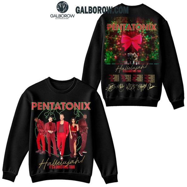 Pentatonix It’s A Christmas Tour 2025 Hallelujah Hoodie T-Shirt