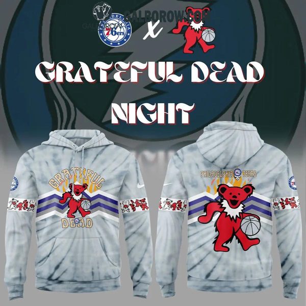 Philadelphia 76ers Grateful Dead It’s Celebration 2024 Hoodie T-Shirt