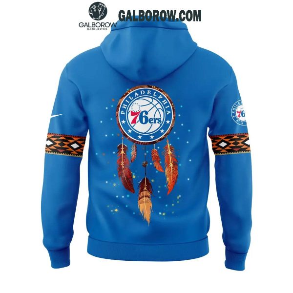 Philadelphia 76ers Native American Heritage Month Love 2024 Hoodie T-Shirt