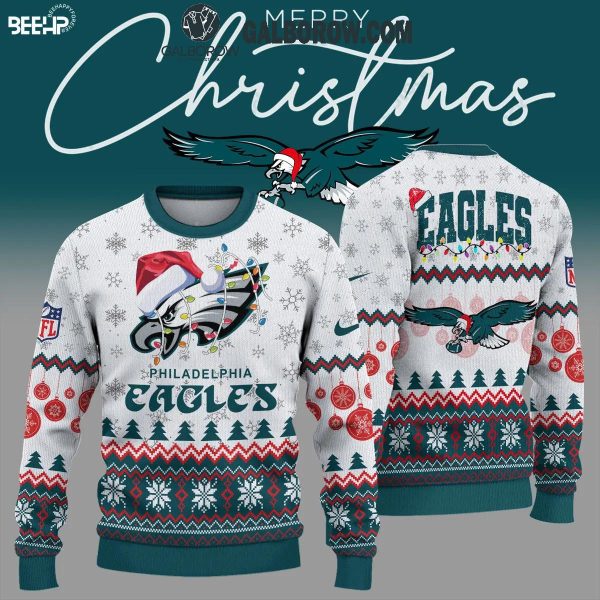 Philadelphia Eagles 2024 Fly Eagles Fly New Christmas Ugly Sweater