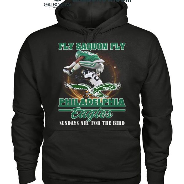 Philadelphia Eagles Fly Saquon Fly Sunday For The Bird T Shirt