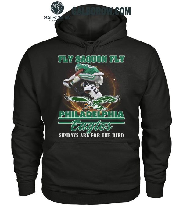 Philadelphia Eagles Fly Saquon Fly Sunday For The Bird T-Shirt