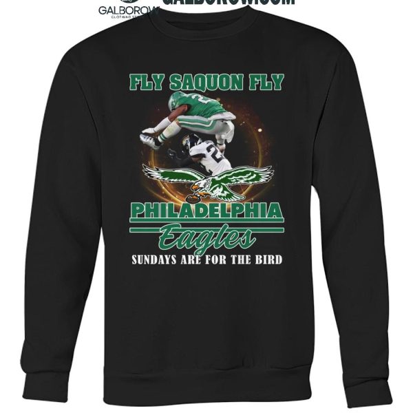 Philadelphia Eagles Fly Saquon Fly Sunday For The Bird T Shirt