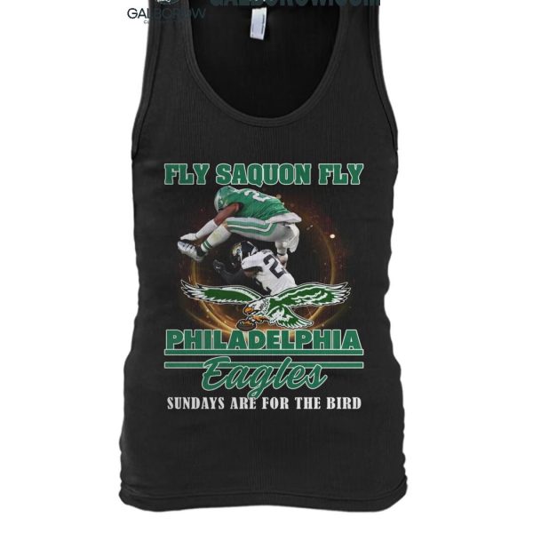 Philadelphia Eagles Fly Saquon Fly Sunday For The Bird T Shirt