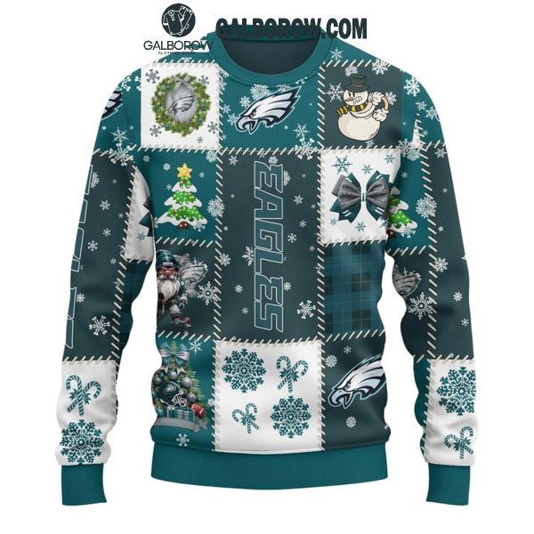 Philadelphia Eagles Merry Christmas Ready For The Season 2025 Ugly Sweater