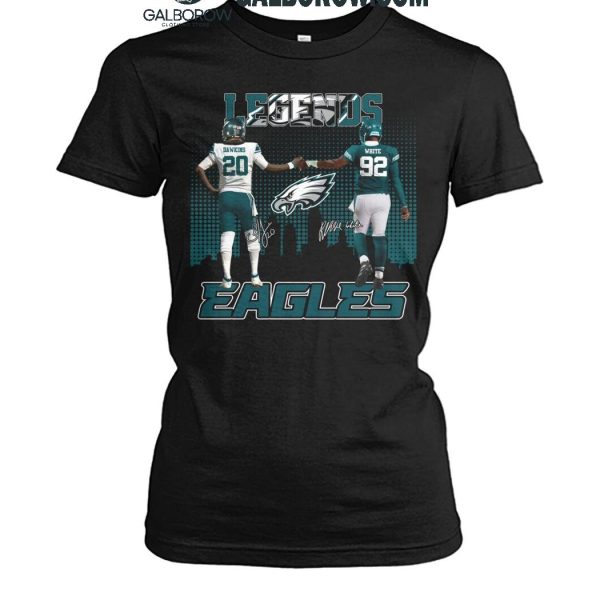 Philadelphia Eagles The Legends Brian Dawkins Devin White T Shirt