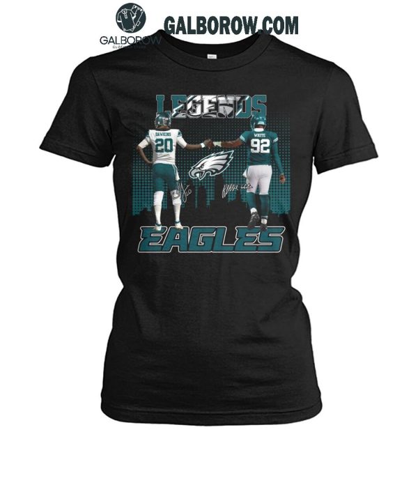 Philadelphia Eagles The Legends Brian Dawkins Devin White T-Shirt