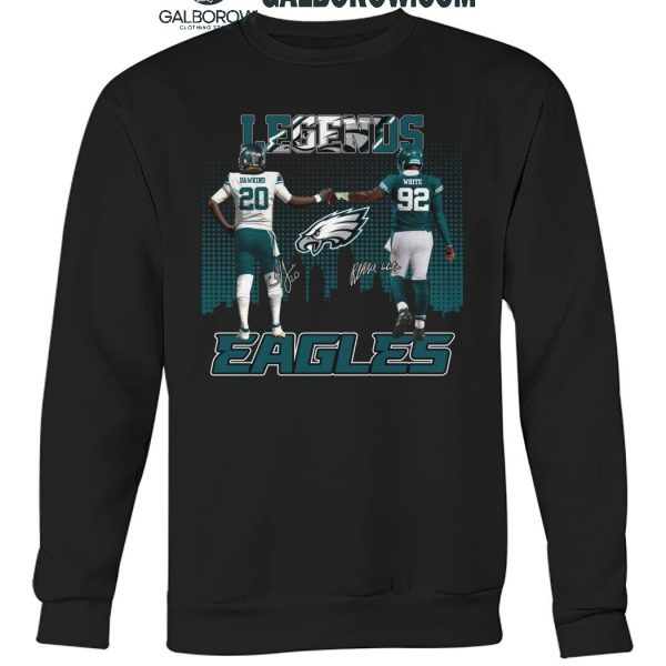 Philadelphia Eagles The Legends Brian Dawkins Devin White T Shirt