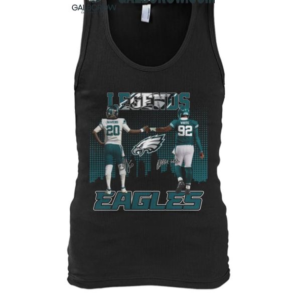 Philadelphia Eagles The Legends Brian Dawkins Devin White T Shirt