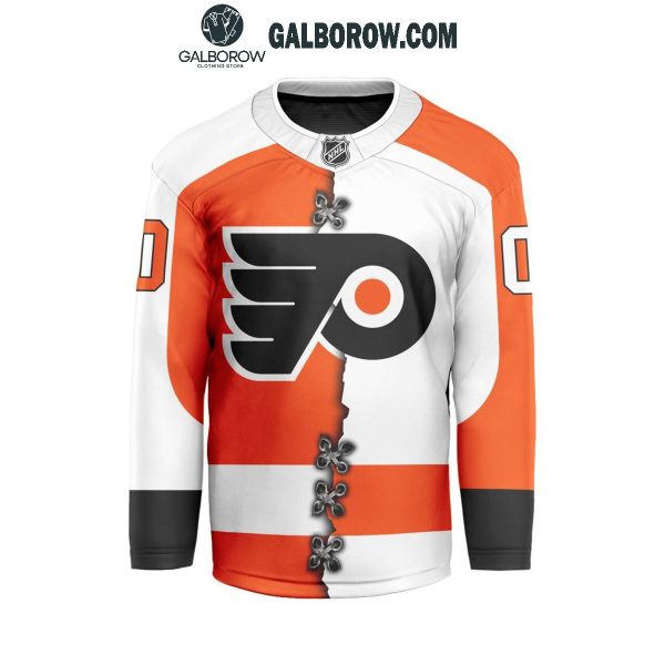 Philadelphia Flyers 2024 Home Mix Away Personalized Hockey Jersey