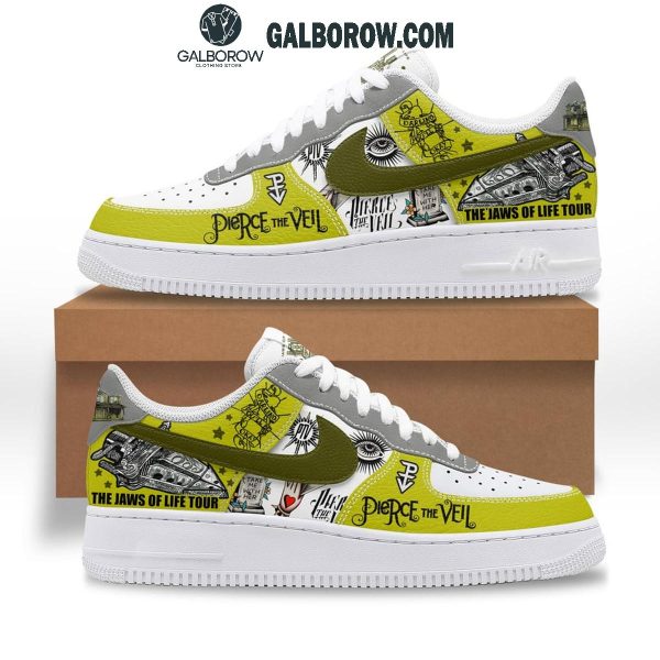 Pierce The Veil 2024 Tour The Jaws Of Life Air Force 1 Shoes