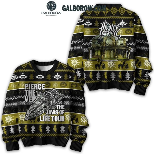 Pierce The Veil 2024 Tour The Jaws Of Life Rock Band Ugly Sweater