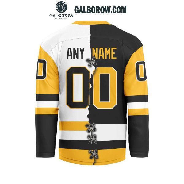 Pittsburgh Penguins 2024 Home Mix Away Personalized Hockey Jersey