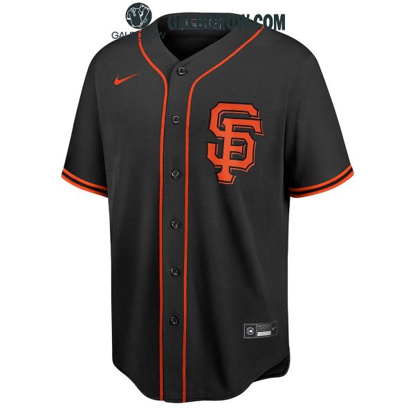 San Francisco Giants Brandon Crawford Black Home 2024 Baseball Jersey