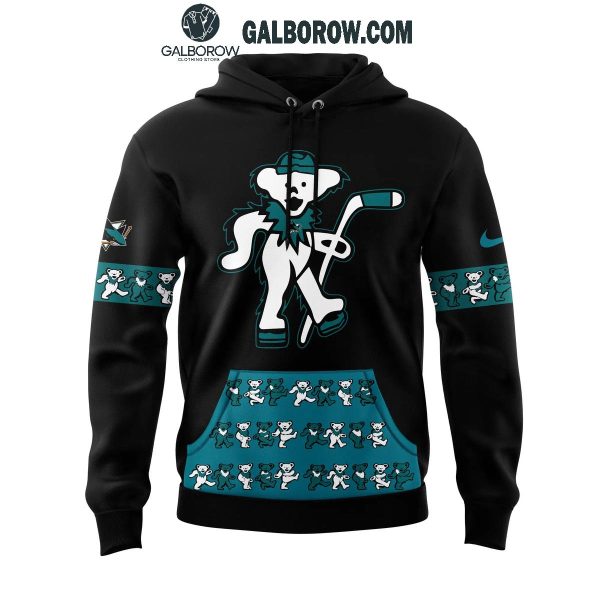 San Jose Sharks Grateful Dead Hockey And Rock Night Hoodie T-Shirt