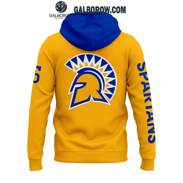 San Jose State Spartans Sammy The Spartan 2024 Hoodie T-Shirt Yellow