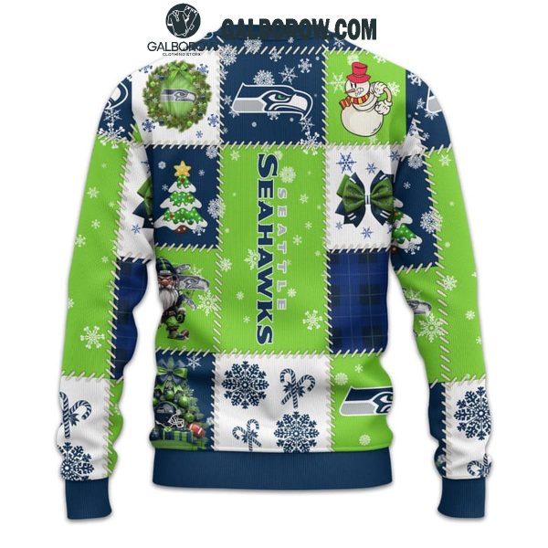 Seatle Seahawks Merry Christmas Ready For The Season 2025 Ugly Sweater