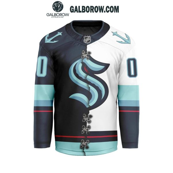 Seattle Kraken 2024 Home Mix Away Personalized Hockey Jersey