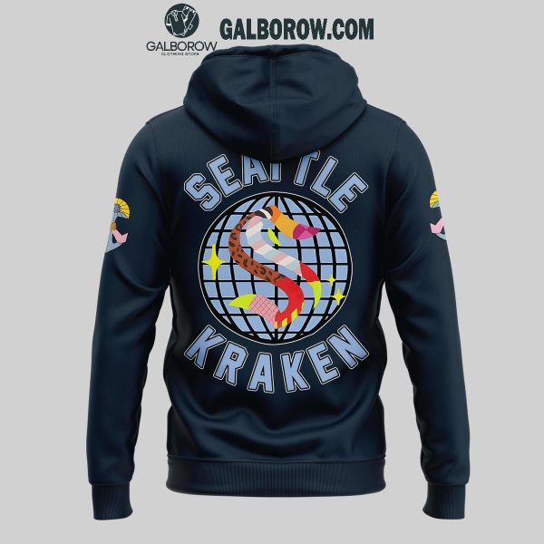 Seattle Kraken Pride Night Hockey Time 2024 Hoodie T-Shirt