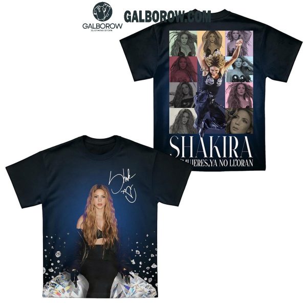 Shakira Las Mujeres Ya No Lloran Album 2024 Celebration Hoodie T-Shirt