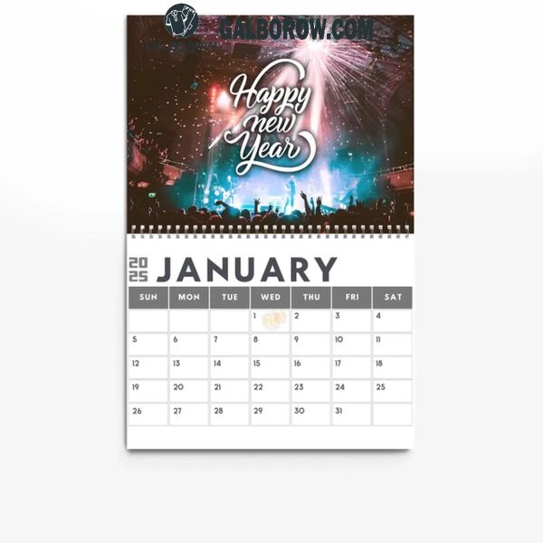 Sleep Token A Brand New Year 2025 Wall Hanging And Desk Calendar