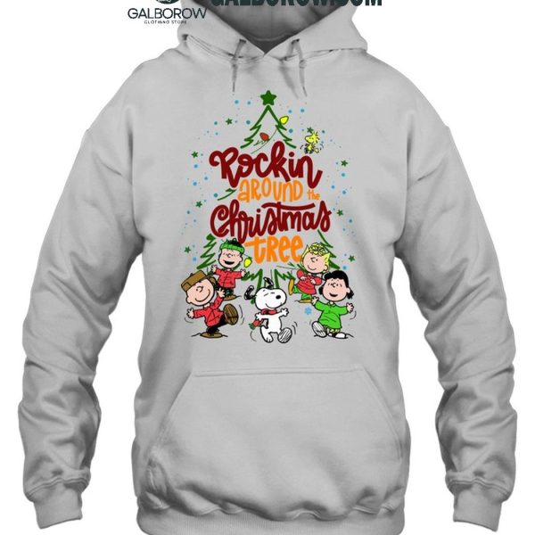 Snoopy Merry Christmas 2024 Rocking Around The Christmas Tree T Shirt