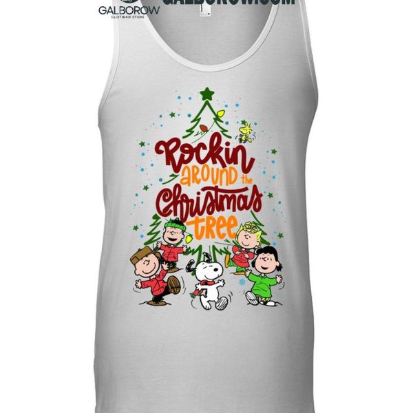 Snoopy Merry Christmas 2024 Rocking Around The Christmas Tree T Shirt