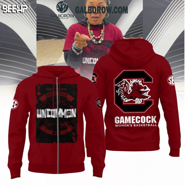 South Carolina Gamecocks Women’s Basketball Uncommon Hoodie T-Shirt Red