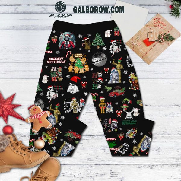 Star Wars There Is No Place Like Home For Christmas Fleece Pajamas Set