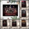 Pantera Happy New Year 2025 Wall Hanging Calendar