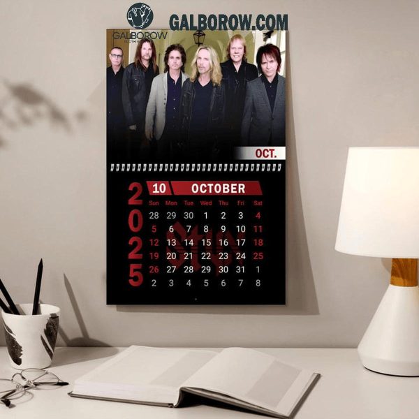 Styx Rock Band 2025 Wall Hanging Calendar